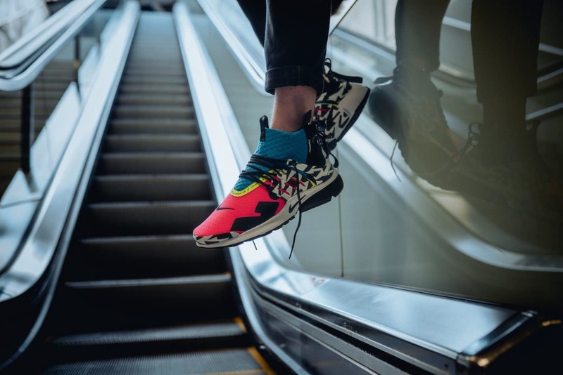 Acronym presto racer shop pink on feet